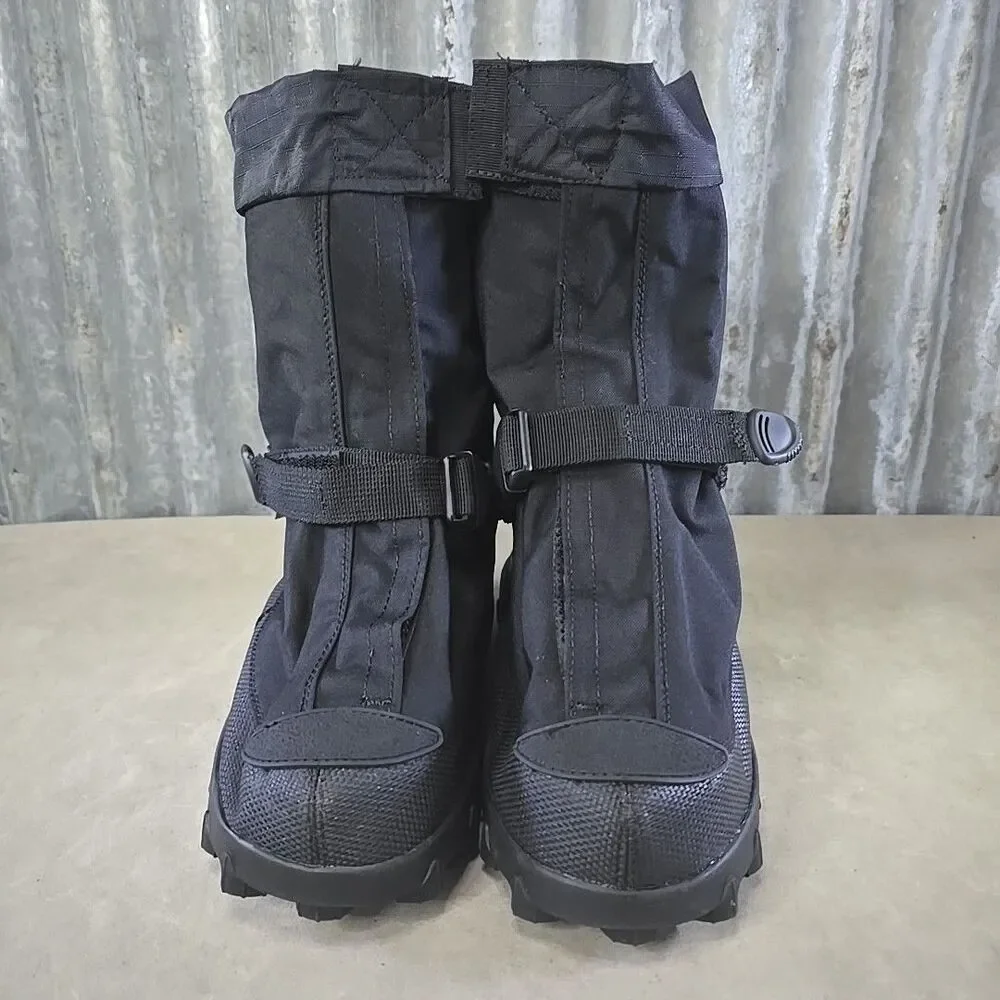 Neos Voyager Glacier Trek Cleats Overshoes Black Waterproof Sz M (US7.5-9)